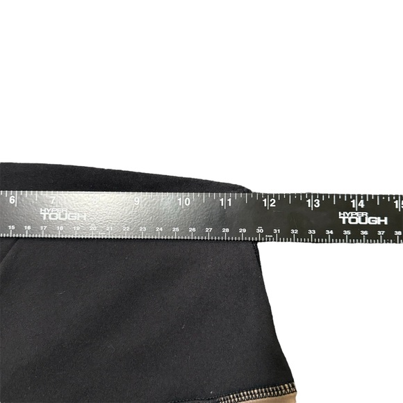 Alo Yoga High Rise Black Tan & White Elevate Athletic Leggings Women’s Size Sm - Picture 9 of 10